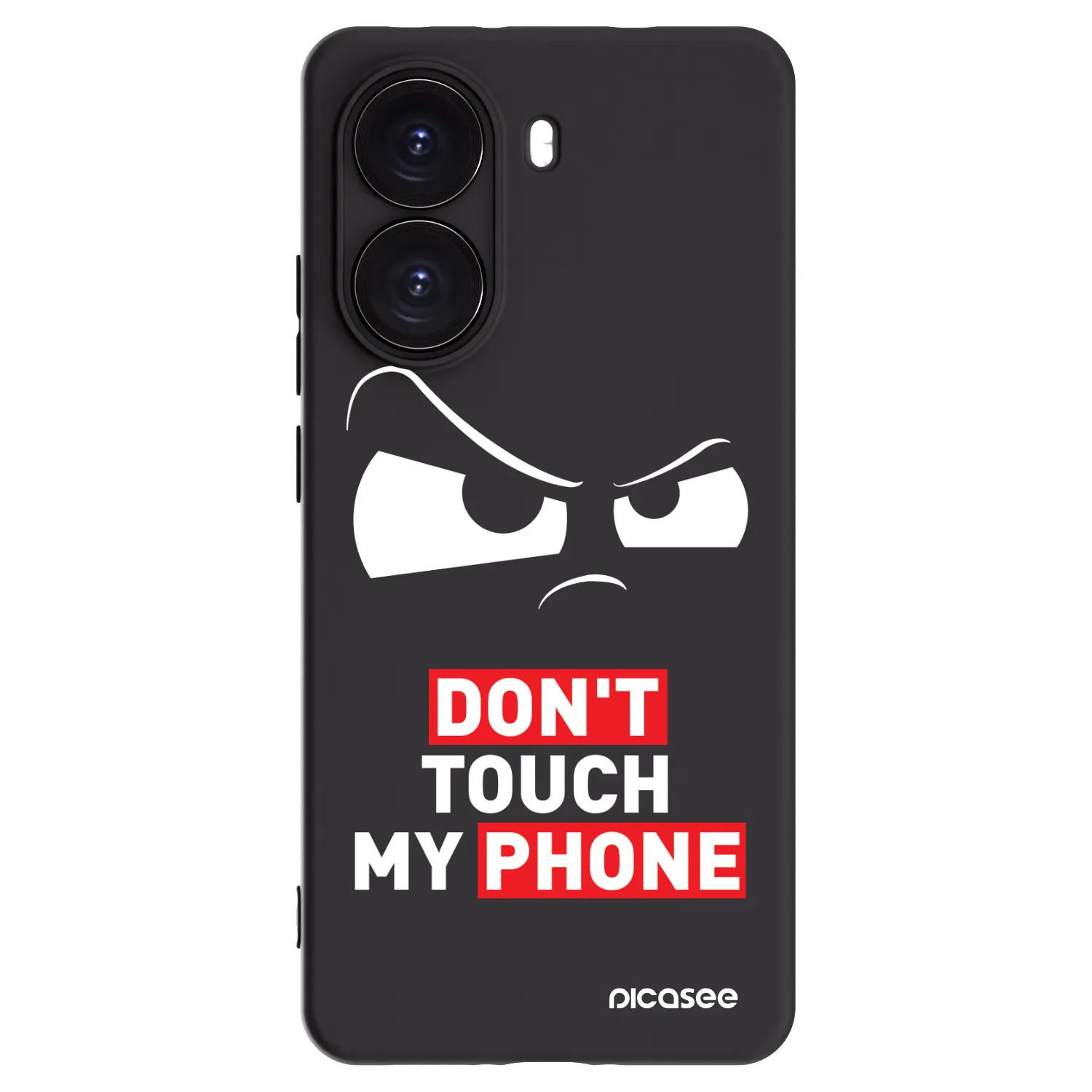 Picasee silikonový černý obal pro Xiaomi Poco X7 Pro 5G - Cloudy Eye - Transparent