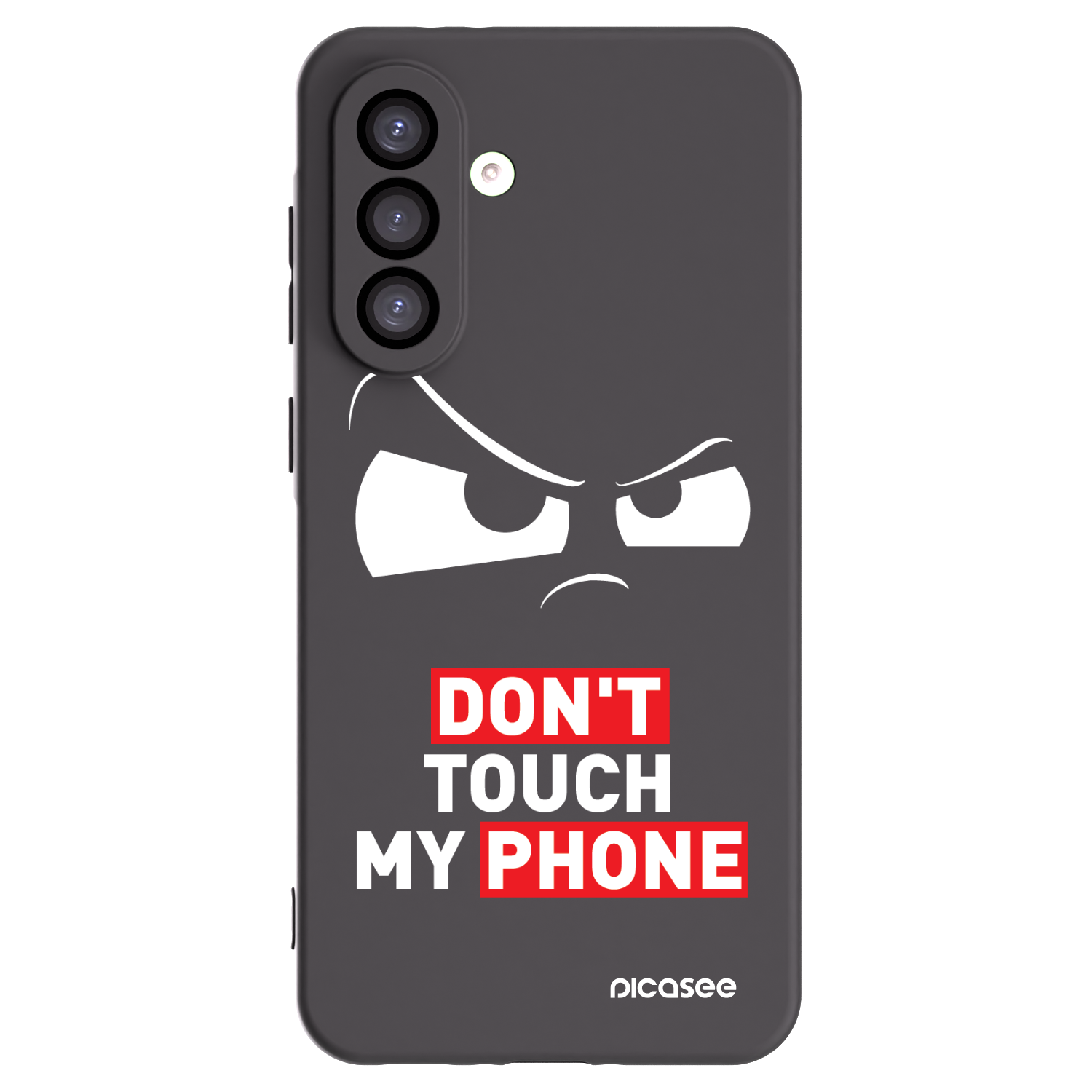 Picasee silikonový černý obal pro Samsung Galaxy A26 5G A266B - Cloudy Eye - Transparent