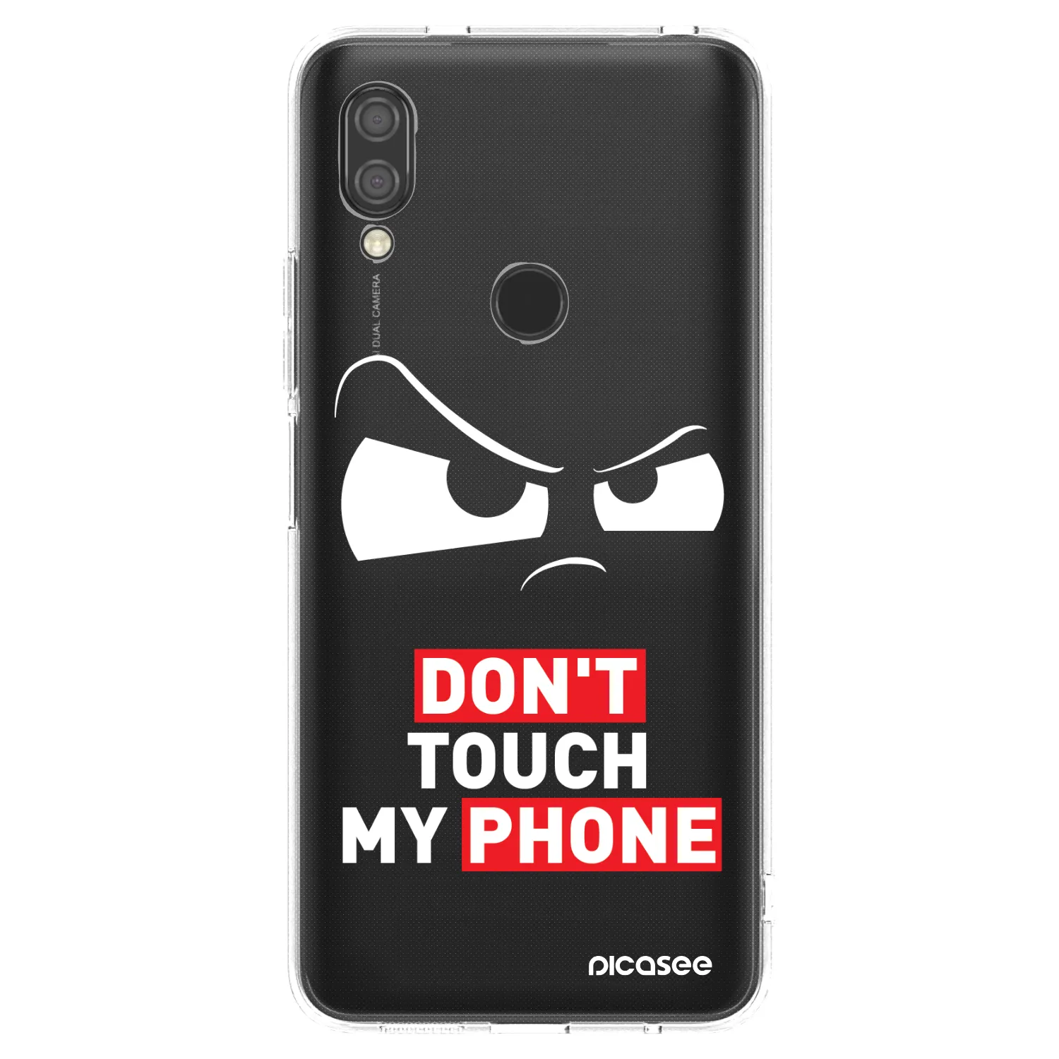 Picasee silikonový průhledný obal pro Xiaomi Redmi 7 - Cloudy Eye - Transparent