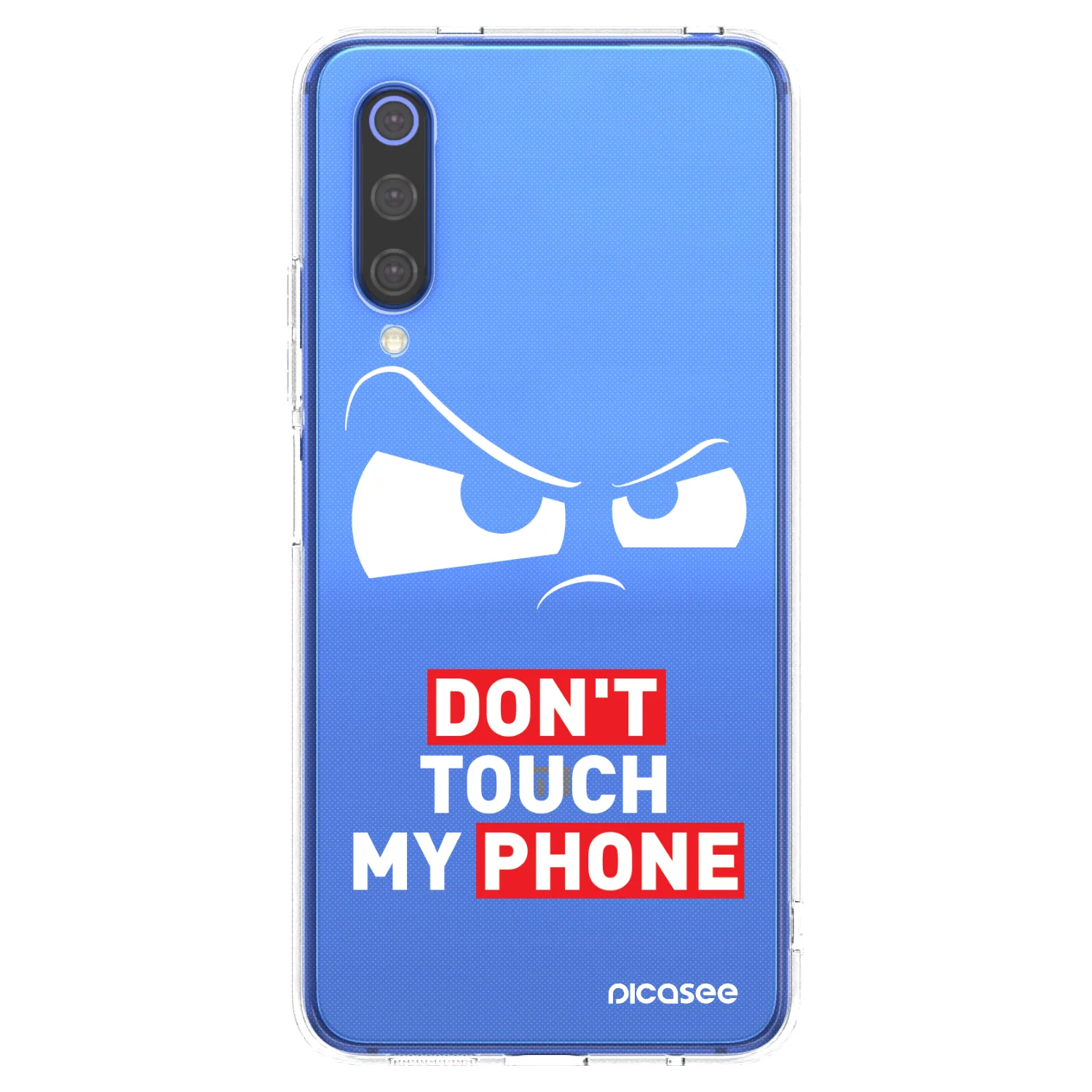 Picasee silikonový průhledný obal pro Xiaomi Mi 9 SE - Cloudy Eye - Transparent