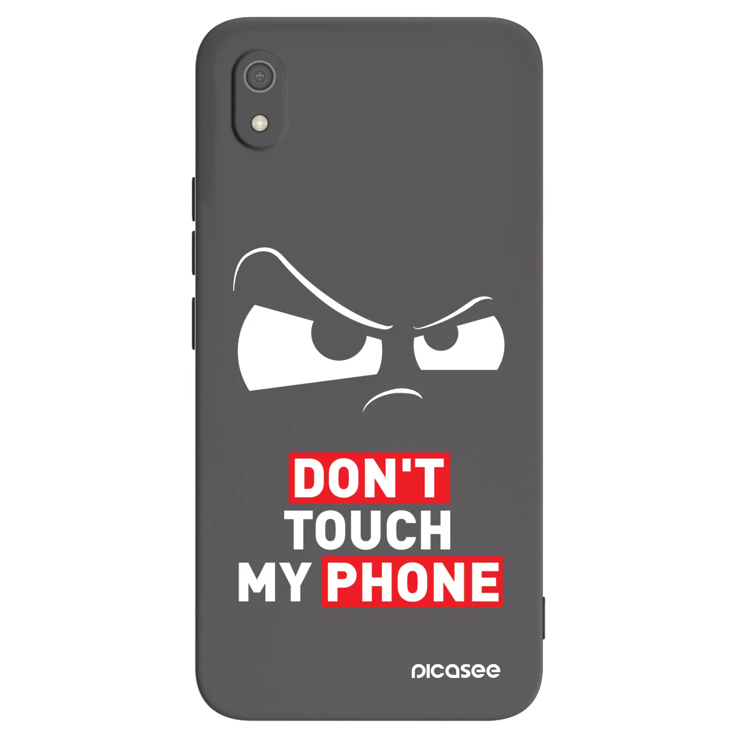 Picasee silikonový černý obal pro Xiaomi Redmi 7A - Cloudy Eye - Transparent
