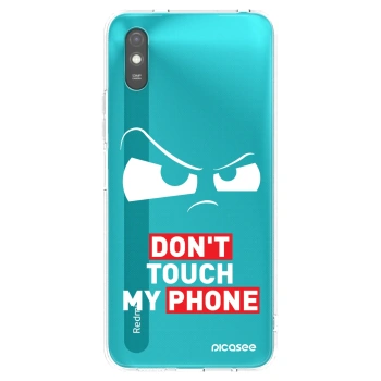 Picasee silikonový průhledný obal pro Xiaomi Redmi 9A - Cloudy Eye - Transparent