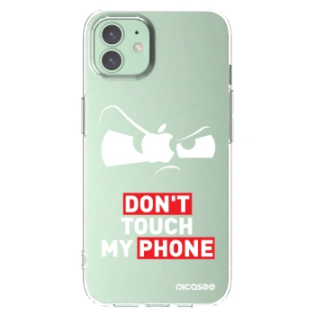 Picasee silikonový průhledný obal pro Apple iPhone 12 - Cloudy Eye - Transparent