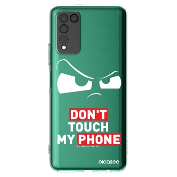 Picasee silikonový průhledný obal pro Honor 10X Lite - Cloudy Eye - Transparent