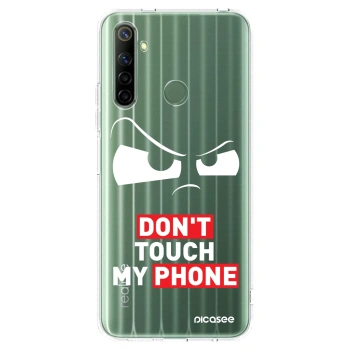 Picasee silikonový průhledný obal pro Realme 6i - Cloudy Eye - Transparent