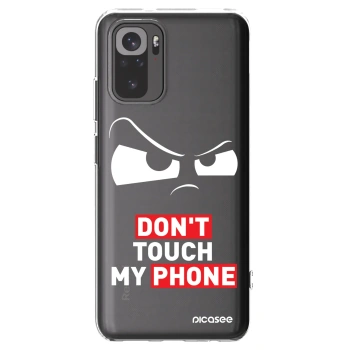 Picasee silikonový průhledný obal pro Xiaomi Redmi Note 10 - Cloudy Eye - Transparent
