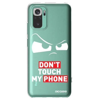 Picasee silikonový průhledný obal pro Xiaomi Redmi Note 10 Pro - Cloudy Eye - Transparent