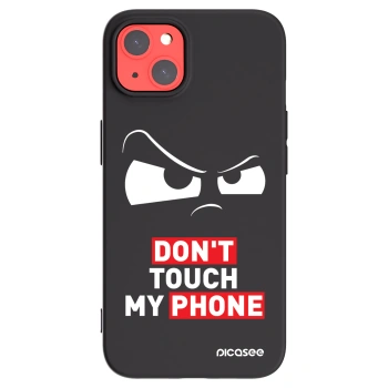 Picasee silikonový černý obal pro Apple iPhone 13 - Cloudy Eye - Transparent