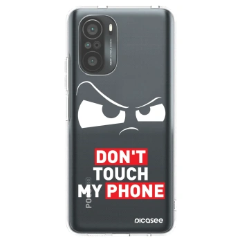 Picasee silikonový průhledný obal pro Xiaomi Poco F3 - Cloudy Eye - Transparent