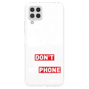 Picasee silikonový průhledný obal pro Samsung Galaxy A22 A225F 4G - Cloudy Eye - Transparent