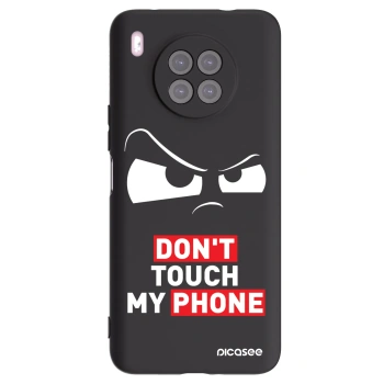 Picasee silikonový černý obal pro Huawei Nova 8i - Cloudy Eye - Transparent