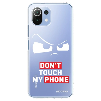 Picasee silikonový průhledný obal pro Xiaomi 11 Lite 5G NE - Cloudy Eye - Transparent