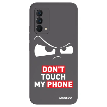 Picasee silikonový černý obal pro Realme GT Master Edition 5G - Cloudy Eye - Transparent