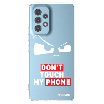 Picasee silikonový průhledný obal pro Samsung Galaxy A53 5G A536 - Cloudy Eye - Transparent