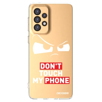 Picasee silikonový průhledný obal pro Samsung Galaxy A33 5G A336 - Cloudy Eye - Transparent