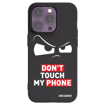 Picasee silikonový černý obal pro Apple iPhone 14 Pro - Cloudy Eye - Transparent