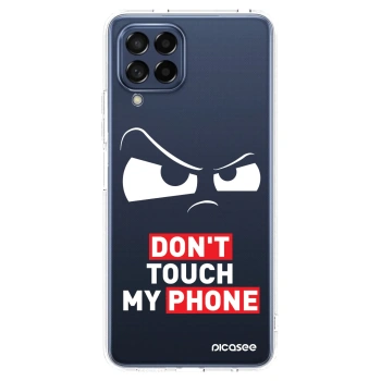 Picasee silikonový průhledný obal pro Samsung Galaxy M53 5G - Cloudy Eye - Transparent