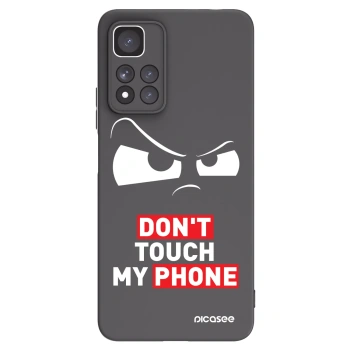 Picasee silikonový černý obal pro Xiaomi Redmi Note 11 Pro+ 5G - Cloudy Eye - Transparent