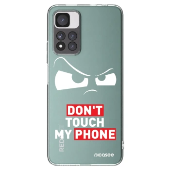 Picasee silikonový průhledný obal pro Xiaomi Redmi Note 11 Pro+ 5G - Cloudy Eye - Transparent