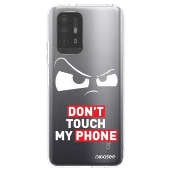 Picasee silikonový průhledný obal pro OPPO A94 5G - Cloudy Eye - Transparent