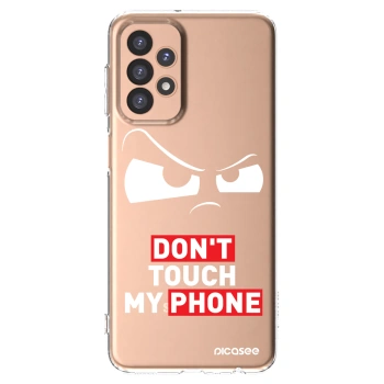 Picasee silikonový průhledný obal pro Samsung Galaxy A23 A236B 5G - Cloudy Eye - Transparent