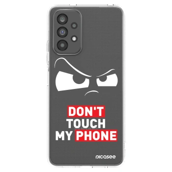 Picasee silikonový průhledný obal pro Samsung Galaxy A73 5G - Cloudy Eye - Transparent