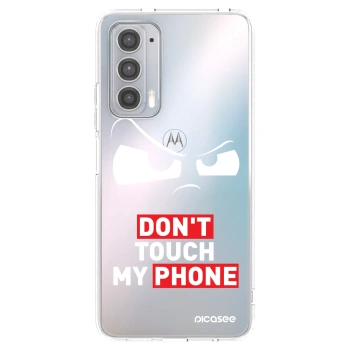 Obal pro Motorola Edge 20 - Cloudy Eye - Transparent