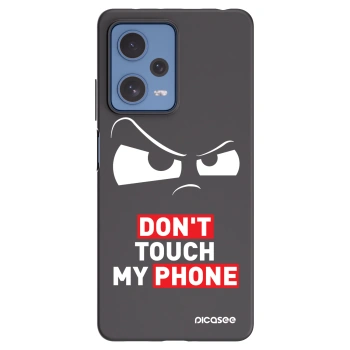 Picasee silikonový černý obal pro Xiaomi Redmi Note 12 Pro 5G - Cloudy Eye - Transparent