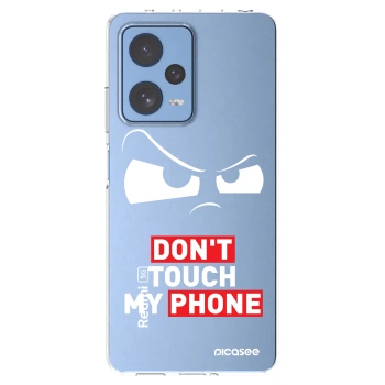 Picasee silikonový průhledný obal pro Xiaomi Redmi Note 12 Pro 5G - Cloudy Eye - Transparent