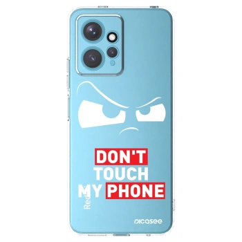 Picasee silikonový průhledný obal pro Xiaomi Redmi Note 12 4G - Cloudy Eye - Transparent