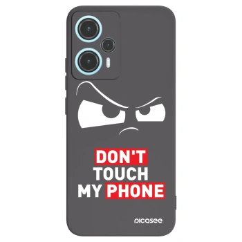 Picasee silikonový černý obal pro Xiaomi Poco F5 - Cloudy Eye - Transparent