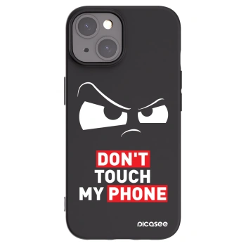 Picasee silikonový černý obal pro Apple iPhone 15 - Cloudy Eye - Transparent