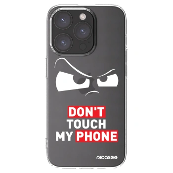 Picasee silikonový průhledný obal pro Apple iPhone 15 Pro - Cloudy Eye - Transparent