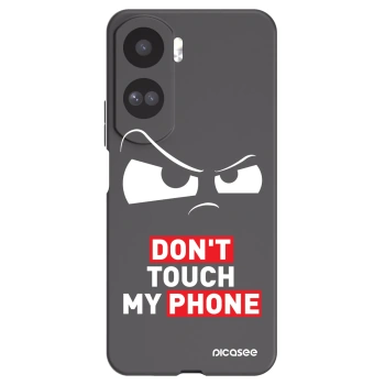 Picasee silikonový černý obal pro Honor 90 Lite 5G - Cloudy Eye - Transparent