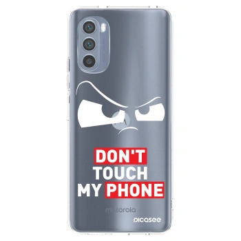 Picasee silikonový průhledný obal pro Motorola Moto G62 - Cloudy Eye - Transparent