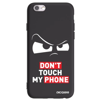 Picasee silikonový černý obal pro Apple iPhone 6/6S - Cloudy Eye - Transparent