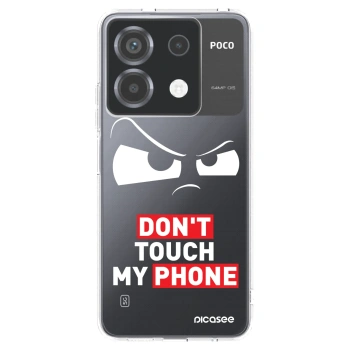 Picasee silikonový průhledný obal pro Xiaomi Poco X6 - Cloudy Eye - Transparent