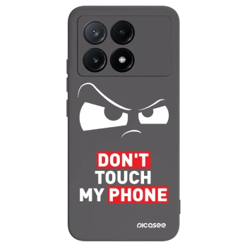 Picasee silikonový černý obal pro Xiaomi Poco X6 Pro - Cloudy Eye - Transparent