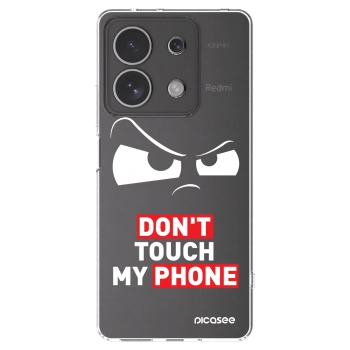 Picasee silikonový průhledný obal pro Xiaomi Redmi Note 13 4G - Cloudy Eye - Transparent