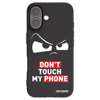 Picasee silikonový černý obal pro Apple iPhone 16 - Cloudy Eye - Transparent