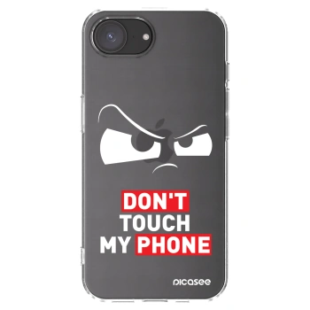 Picasee silikonový průhledný obal pro Apple iPhone 16e - Cloudy Eye - Transparent