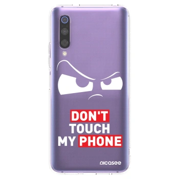 Picasee silikonový průhledný obal pro Xiaomi Mi 9 - Cloudy Eye - Transparent