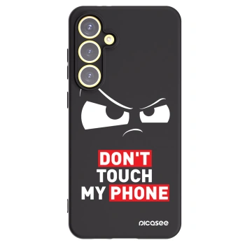 Picasee silikonový černý obal pro Samsung Galaxy S24 FE S721B - Cloudy Eye - Transparent