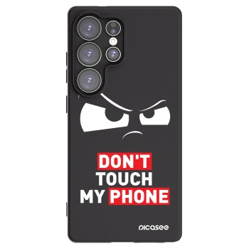 Picasee silikonový černý obal pro Samsung Galaxy S25 Ultra 5G - Cloudy Eye - Transparent