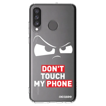 Picasee silikonový průhledný obal pro Huawei P30 Lite - Cloudy Eye - Transparent