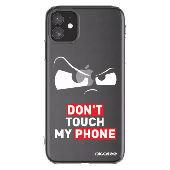 Picasee silikonový průhledný obal pro Apple iPhone 11 - Cloudy Eye - Transparent
