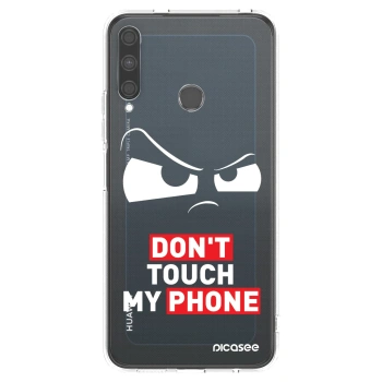 Picasee silikonový průhledný obal pro Huawei P40 Lite E - Cloudy Eye - Transparent