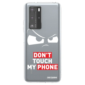 Obal pro Huawei P40 Pro - Cloudy Eye - Transparent