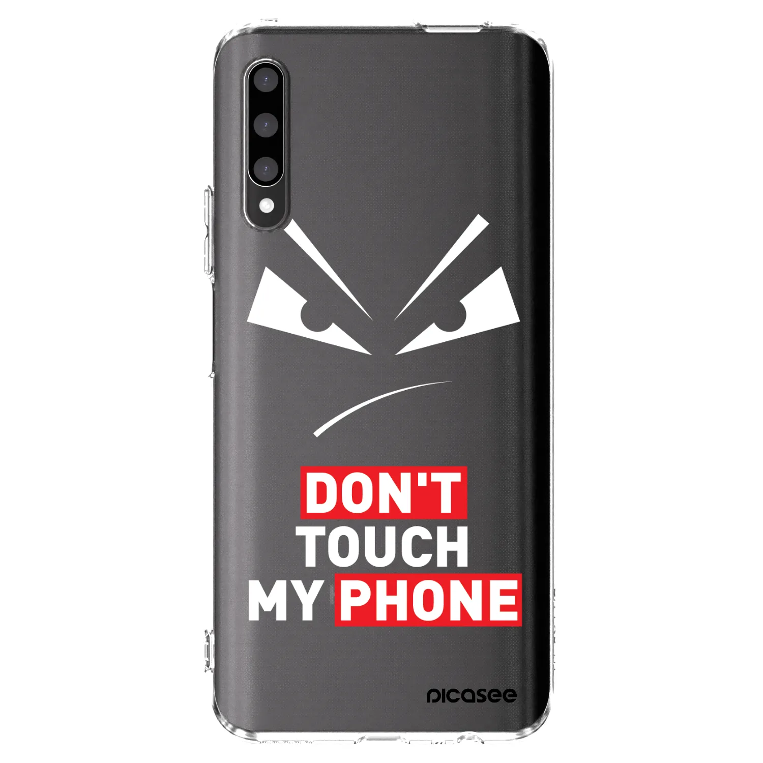 Picasee silikonový průhledný obal pro Honor 9X Pro - Evil Eye - Transparent