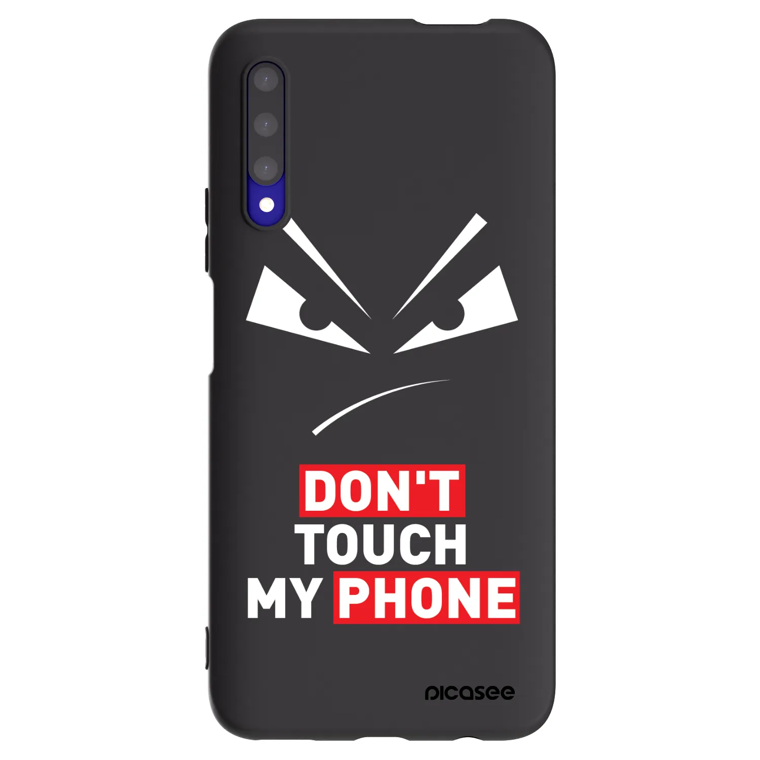 Picasee silikonový černý obal pro Honor 9X Pro - Evil Eye - Transparent